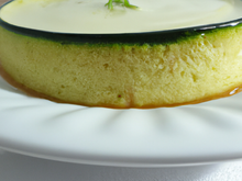 Flan sucré à la courgette