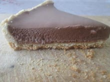 Tarte mousseuse au chocolat