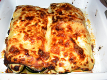 Lasagnes potiron - courgette