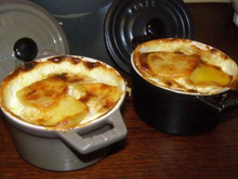 Gratin dauphinois au foie gras
