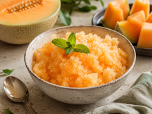 Mieux qu’un sorbet : découvrez le secret du granité de melon maison, la recette la plus légère et désaltérante de l’été