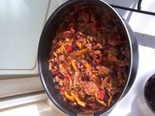 Chili aux 3 couleurs