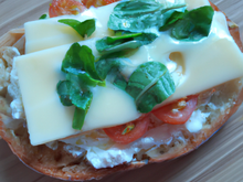 Tartine au fromage