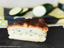 Gâteau aux courgettes sans gluten et sans lactose