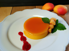 Mousse à l'abricot et son coulis