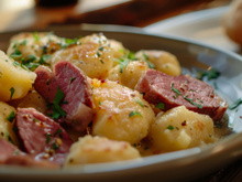 Salade au lard ardennaise