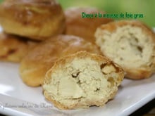 Choux à la mousse de foie gras