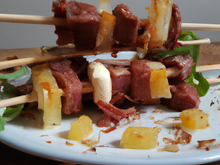 Yakitoris bœuf-fromage