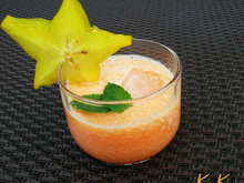 Soupe de melon glacée facile