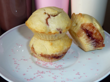 Mini muffins à la confiture