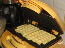 Pâte à gaufres rapide