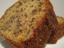 Cake au miel et aux noix