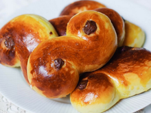 Brioches au safran de la Sainte Lucie