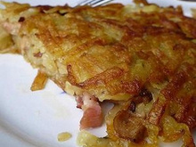 Paillassons de pommes de terre aux pieds de mouton