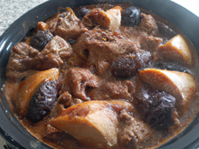 Tajine de veau aux pruneaux