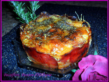 Couronne de pommes de terre au bacon et poitrine fumée