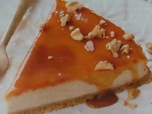 cheesecake aux 2 chocolats et noix