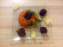 Risotto façon bolognaise