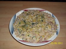 Risotto de coquillettes aux lardons fumés