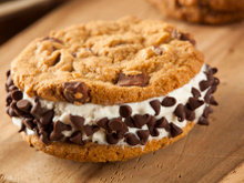 Sandwich à la crème glacée