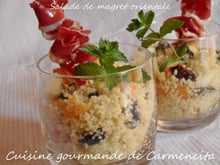 Salade de magret orientale