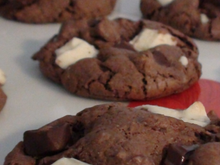 Cookies aux 3 chocolats