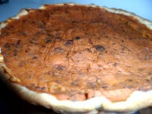 Tarte à la courge butternut châtaignes et cannelle