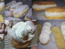 Choux et cygnes chantilly