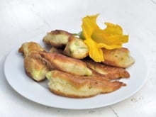 Beignets de fleur de courgettes