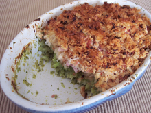 Gratin de brocolis au jambon facile