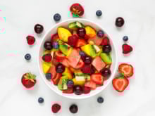 Salade de fruits frais d'été