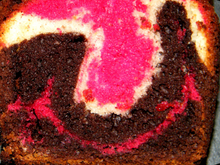 Marbré citron, choco, framboises