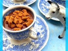 Crème chocolat au sirop de Liège et éclats de Spéculoos