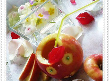 Nectar de pommes, thé Darjeeling, miel, cannelle, gingembre