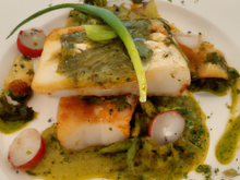 Dos de cabillaud au Mojo Verde