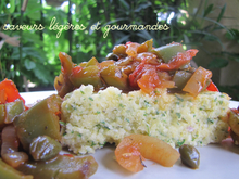 Poivrons à la méditerranéenne ou tchouktchouka