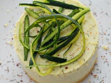 Bavarois de courgette et saumon