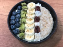 Porridge au lait de coco