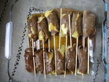 Yakitoris au fromage