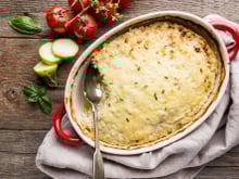 Hachis parmentier aux courgettes