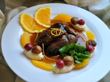 Canard sauvage à la Bigarade