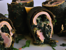 Epinards roulés au thon