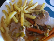 Filet mignon de porc à la bière