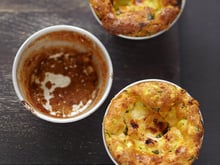 Mini-clafoutis de courgettes