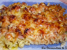 Gratin de torsades à la napolitaine maison