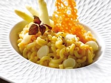 Coquillettes façon risotto aux asperges