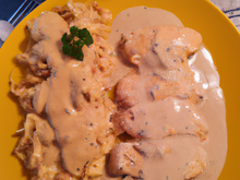 Filets de poulet au soja et à la crème