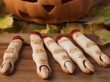 Doigts de sorcière pour Halloween