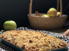 Cake crumble aux pommes