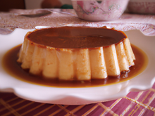 Flan au moka